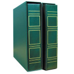 Cartella a 4 anelli BRINDO con custodia vuota Verde Master Phil 1
