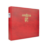 Cartella a 4 anelli LAVAZZA senza custodia vuota Rossa Master Phil 1