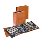 Cartella a 4 anelli Multi Collect con custodia Avana Lindner 2