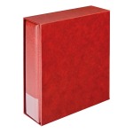 Cartella a 4 anelli Multi Collect con custodia Bordeaux Lindner 1