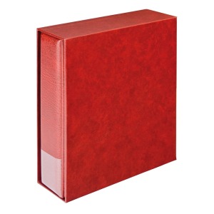 Cartella a 4 anelli Multi Collect con custodia Bordeaux Lindner 1