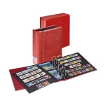 Cartella a 4 anelli Multi Collect con custodia Bordeaux Lindner 2