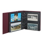 Cartella a 4 anelli Multi Collect senza custodia Bordeaux Lindner 2