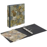 Cartella a 4 anelli PUBLICA M COIN DESIGN senza custodia Lindner 1