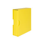 Cartella a 4 anelli PUBLICA M COLOR con custodia Gialla Lindner 1