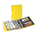 Cartella a 4 anelli PUBLICA M COLOR con custodia Gialla Lindner 2