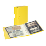 Cartella a 4 anelli PUBLICA M COLOR con custodia Gialla Lindner 4