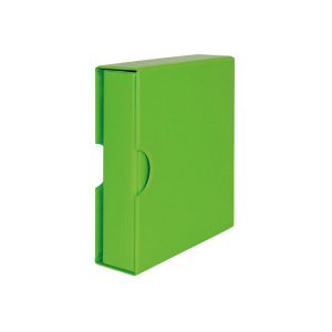 Cartella a 4 anelli PUBLICA M COLOR con custodia Verde chiaro Lindner 1