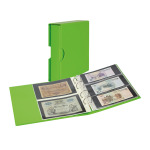 Cartella a 4 anelli PUBLICA M COLOR con custodia Verde chiaro Lindner 4