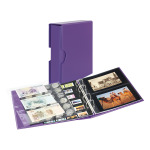 Cartella a 4 anelli PUBLICA M COLOR con custodia Viola Lindner 2