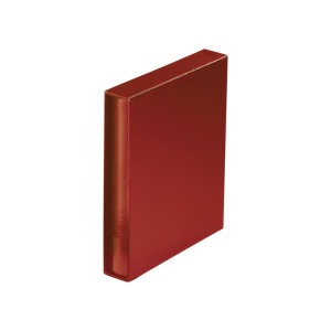 Cartella a 4 anelli RONDO con custodia Bordeaux Lindner 1