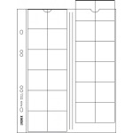 Fogli Multi Collect a 24 tasche per monete da 34 mm 5 pz. Lindner 5