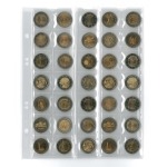 Fogli Multi Collect a 35 tasche per monete da 27 mm 5 pz. Lindner 3