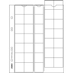 Fogli Multi Collect a 35 tasche per monete da 27 mm 5 pz. Lindner 5