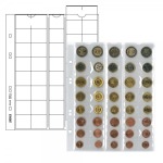 Fogli Multi Collect a 40 tasche per 5 serie da 8 monete Euro 5 pz. Lindner 4