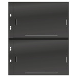 Fogli neri Multi Collect a 2 tasche medie 10 pz. Lindner 2