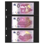 Fogli neri Multi Collect a 3 tasche 10 pz. Lindner 3