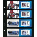 Fogli neri Multi Collect a 4 strisce 10 pz. Lindner 3