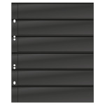 Fogli neri Multi Collect a 6 strisce 10 pz. Lindner 2