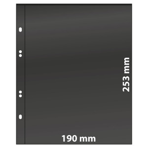 Fogli neri Multi Collect ad 1 tasca 10 pz. Lindner 1