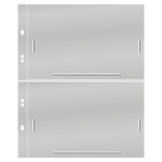 Fogli trasparenti Multi Collect a 2 tasche medie 10 pz. Lindner 2