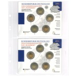 Fogli trasparenti Multi Collect a 2 tasche per divisionali Germania 10 pz. Lindner 2