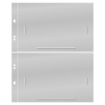 Fogli trasparenti Multi Collect a 2 tasche strette 10 pz. Lindner 2
