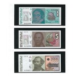 Fogli trasparenti Multi Collect a 3 tasche per banconote con separatore di tasca 10 pz. Lindner 4