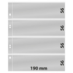 Fogli trasparenti Multi Collect a 4 strisce 10 pz. Lindner 1