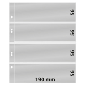Fogli trasparenti Multi Collect a 4 strisce 10 pz. Lindner 1