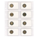 Fogli trasparenti Multi Collect a 8 tasche per coin card 10 pz. Lindner 3