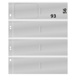 Fogli trasparenti Multi Collect a 8 tasche per coin card 10 pz. Lindner 4