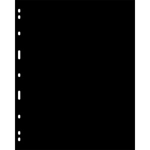 Intercalari in cartoncino color nero per cartella UNIPLATE 5 pz. Lindner