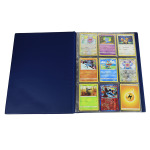 Album SUPERCARD grande con 10 fogli fissi a 9 tasche Blu Master Phil 2
