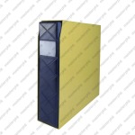 Cartella a 2 anelli VISCONTEA generica con custodia in cartone Blu Master Phil 1