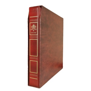 Cartella a 22 anelli SPECIAL Vaticano con custodia Avana Master Phil 1