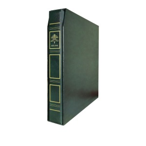Cartella a 22 anelli SPECIAL Vaticano con custodia Verde Master Phil 1