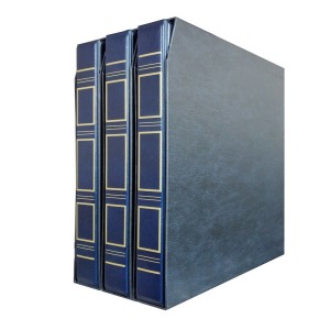 Cartella a 22 anelli SPECIAL generica con custodia Blu Master Phil 3