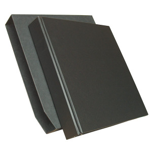 Cartella a 24 anelli M 24 BLACK generica con custodia Nera Master Phil 1