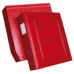 Cartella a 4 anelli BIG con custodia vuota Rossa Master Phil 2