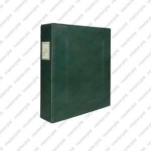 Cartella a 4 anelli BIG senza custodia vuota Verde Master Phil 1