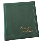 Cartella a 4 anelli BIGLIETTI LOTTERIE senza custodia Verde Master Phil 1