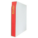 Cartella a 4 anelli KINDER con custodia vuota Arancione Master Phil 2