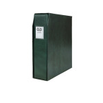 Cartella a 4 anelli LAMETTE DA BARBA con custodia vuota Verde Master Phil 1