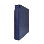 Cartella a 4 anelli UNI con custodia vuota Blu Master Phil 1