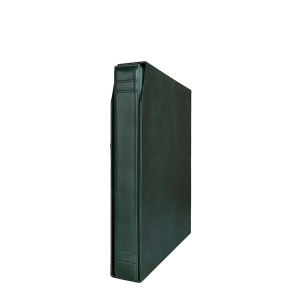Cartella a 4 anelli UNI con custodia vuota Verde Master Phil 1