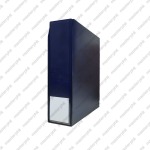 Cartella a 4 anelli VIP XL con custodia vuota Blu Master Phil 1