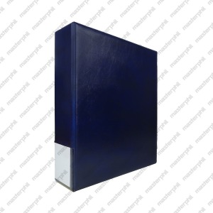 Cartella a 4 anelli VIP XL senza custodia vuota Blu Master Phil 1