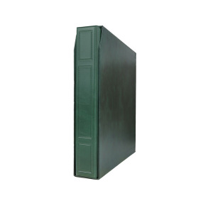Cartella a 4 anelli VIP con custodia vuota Verde Master Phil 1