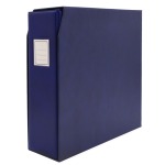 Cartella a 4 anelli XL con custodia vuota Blu Master Phil 1